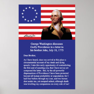 Poster George Washington sur Providence