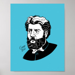 Poster Georges Bizet