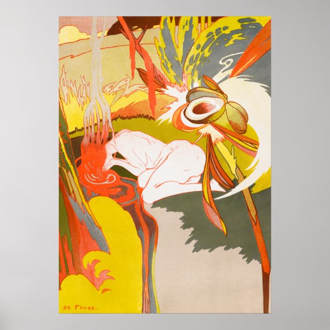 Poster Georges de Feure Vintage (Devant)