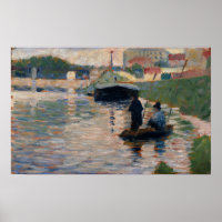 Georges Pierre Seurat | Vue sur la Seine