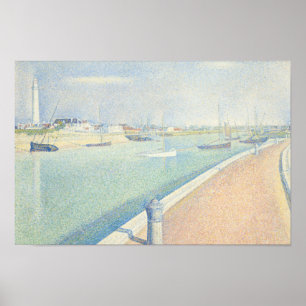 Poster Georges Seurat - Le chenal des cimes