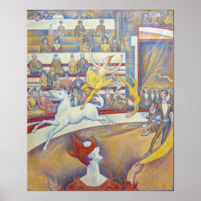Poster Georges Seurat - Le Cirque (Devant)