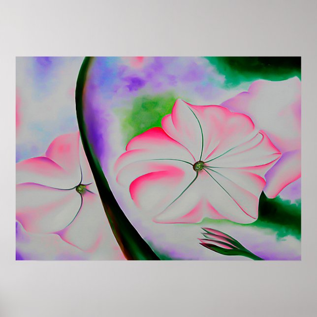 Poster georgia o'keeffe (Devant)