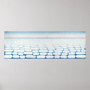 Poster Georgia O'Keeffe - Ciel au-dessus des nuages IV - 
