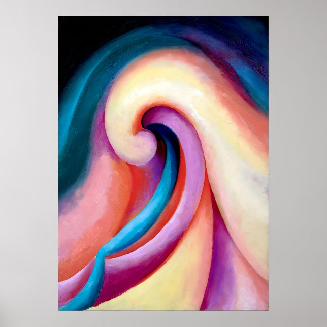 Poster Georgia O'Keeffe - série I, no 3 (Devant)