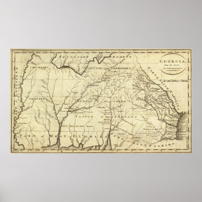 Poster Géorgie 11 (Devant)