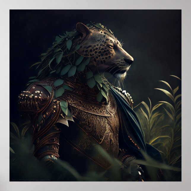 Poster Gepard (Vorne)