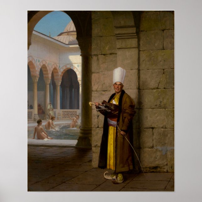 Poster Gérôme - Bain (Devant)