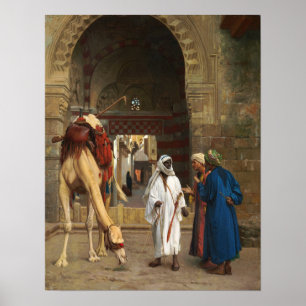 Poster Gérôme - Litige arabe 1871
