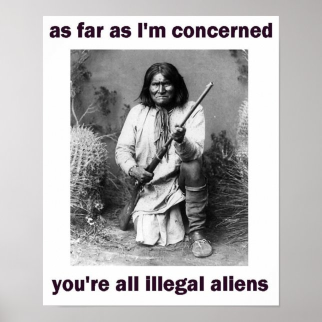 Poster géronimo (Devant)