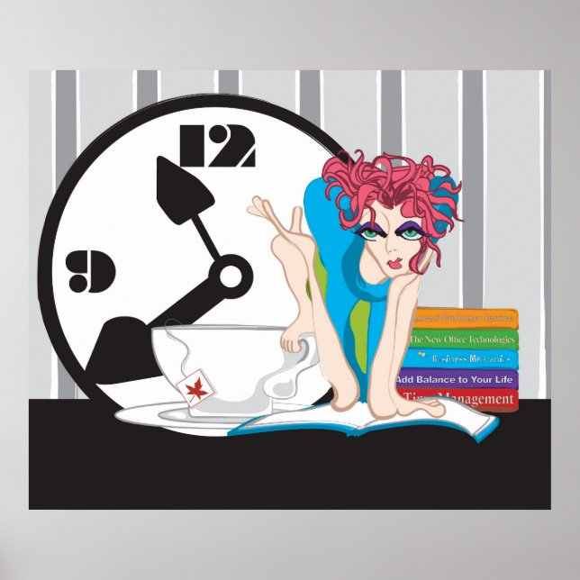 Poster gestion du temps (Devant)