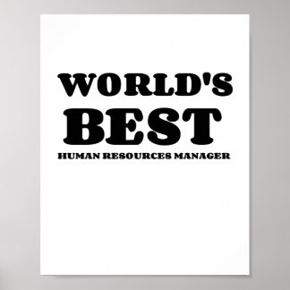POSTER GESTIONNAIRE DES MEILLEURES RESSOURCES HUMAINES