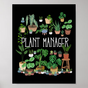 Poster Gestionnaire plante