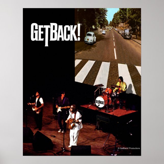 Poster GetBack!® Beatlemania (Devant)