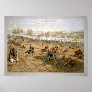 Poster Gettysburg 1er-3 juillet 1863