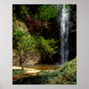 Poster Ghana : Wli Falls, alias Chutes d'Agumatsa (Volta)