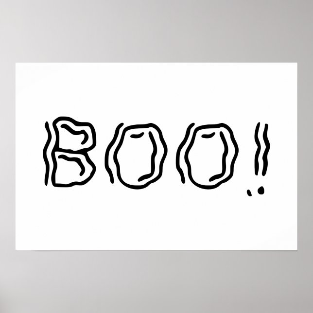Poster Ghomajorité Boo ! (Devant)