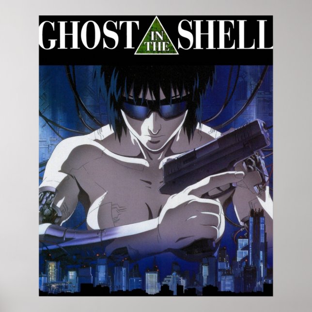 Poster Ghost anime dans la coque classique (Devant)