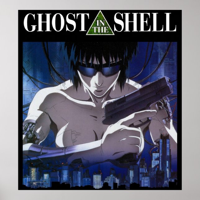 Poster Ghost anime dans la coque classique (Devant)