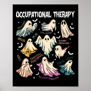 Poster Ghost de thérapie ergothérapie spécial Edu Autism 