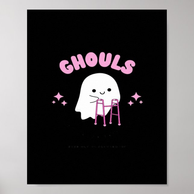 Poster Ghouls veut juste s'amuser Funny & Sloth (Devant)