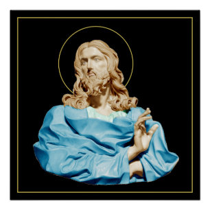Poster Gian Lorenzo Bernini Bust of Christ 1679