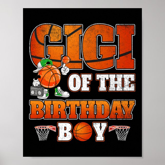 Poster Gigi De La Famille Des Joueurs De Basket-Ball Anni (Devant)