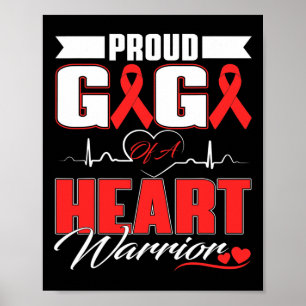 Poster Gigi D'Un Guerrier Du Coeur Sensibilisation Aux Ma