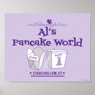 Poster Gilmore Girls   Al's Pancake World