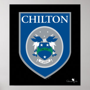 Poster Gilmore Girls   Badge de l'Académie Chilton