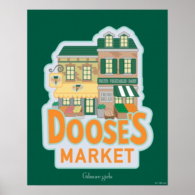 Poster Gilmore Girls | Le marché de Doose (Devant)