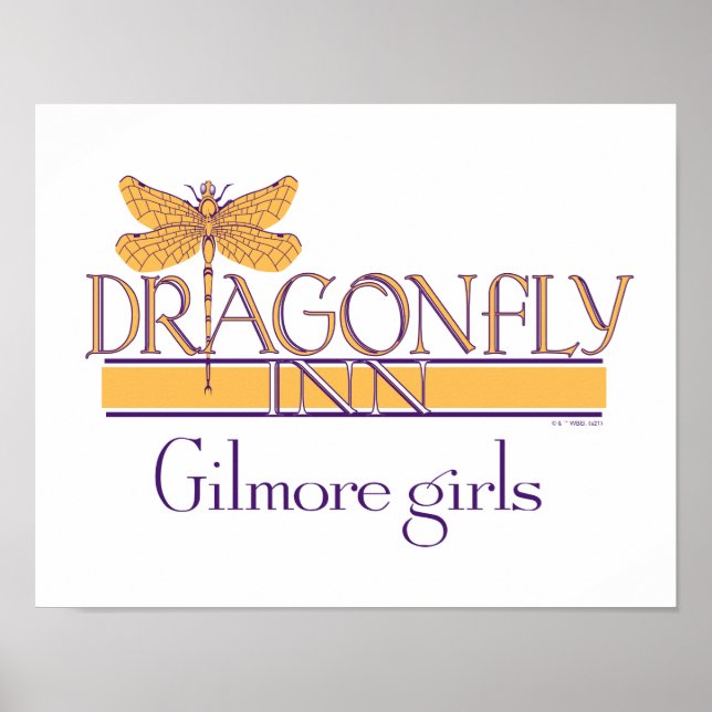 Poster Gilmore Girls | Logo de Dragonfly Inn (Devant)