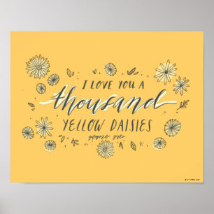 Poster Gilmore Girls   Mille Mille Marguerites Jaunes