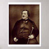 Gioacchino Rossini (1792-1868) from 'Galerie Conte