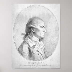Poster Giovanni Battista Cipriani, 1789