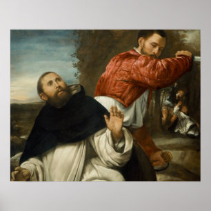 Poster Giovanni Girolamo Savoldo - La mort de saint Pierr