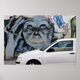 Poster Gipsy Street Art de Las Palmas Fortune Teller