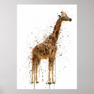 Poster Girafe