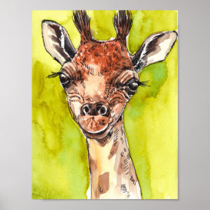 Poster Giraffe