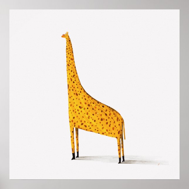 Poster Giraffe (Devant)