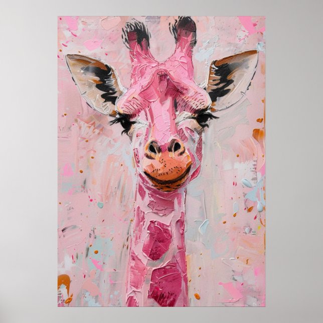 POSTER GIRAFFE 🦒 (Devant)