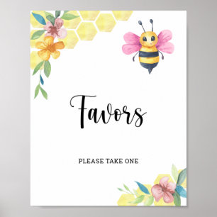 Poster Girl Bee est en route \ Faveurs