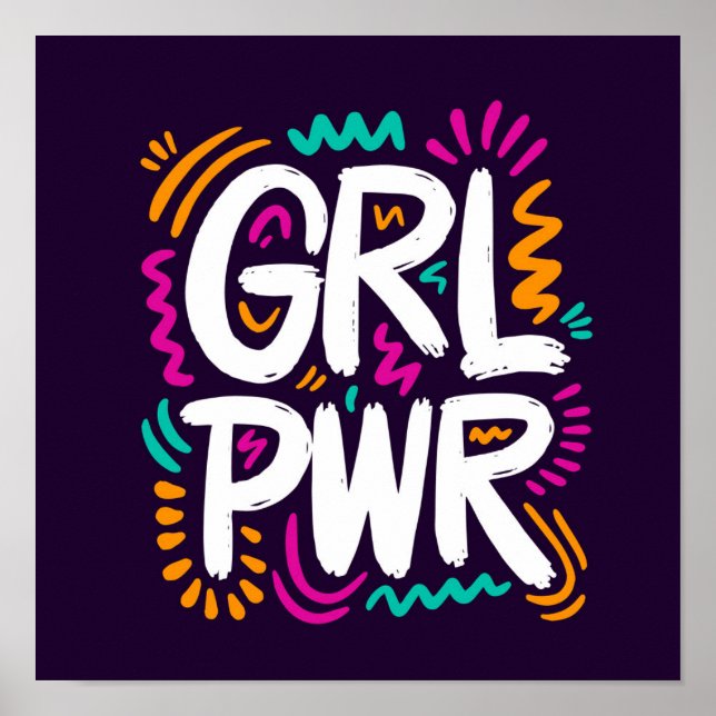Poster Girl Power (Devant)