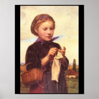 Girl Tricot', Albert_Portraits