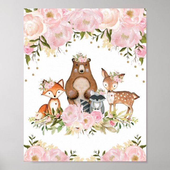 Poster Girl Woodland (Devant)