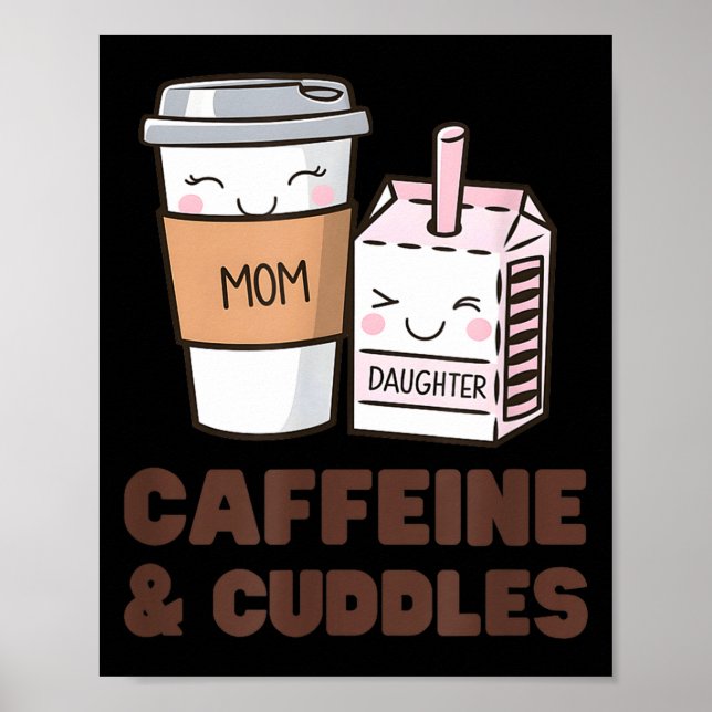 Poster Girls Caffeine &amp; Cuddles Twinning Coffee Juice (Devant)