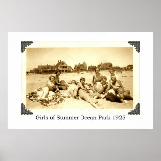 Poster Girls of Summer Ocean Park 1925