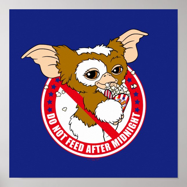 Poster Gizmo | Ne Pas Se Nourrir Après Minuit (Devant)