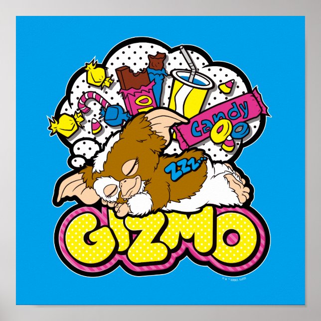 Poster Gizmo | Rêver de sucreries (Devant)