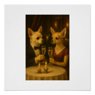 Poster Gizmo’s Romantic Dinner – Champagne & Love